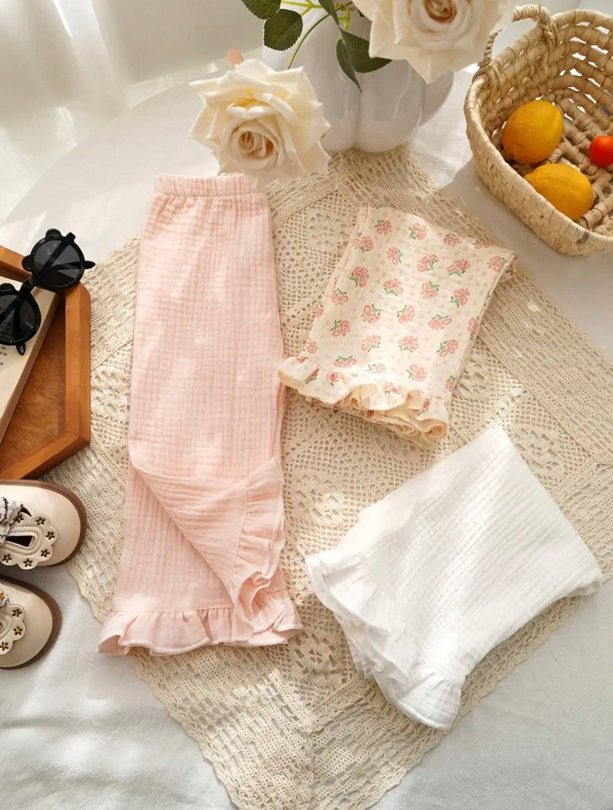 Pantalon Capucine blanc