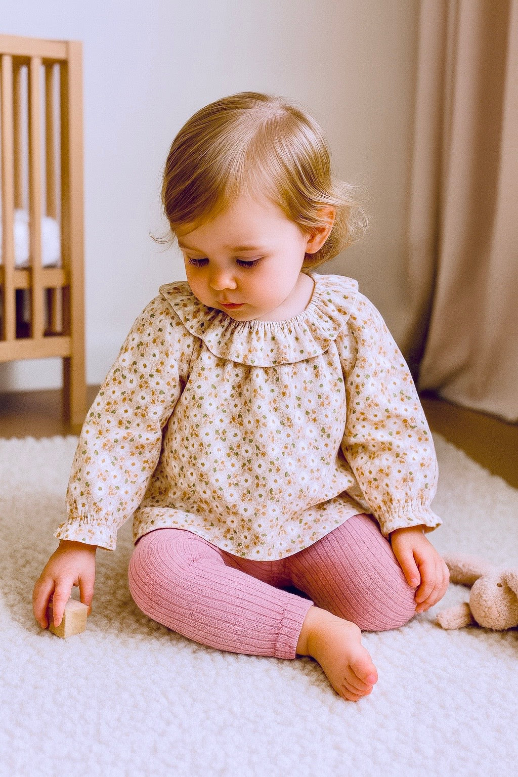 Legging rose poudré