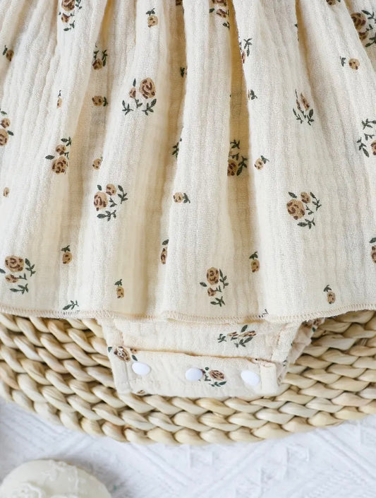 Robe/Barboteuse Suzy + bandeau