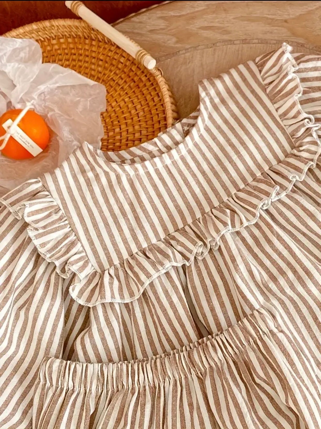 Ensemble blouse + bloomer Agathe
