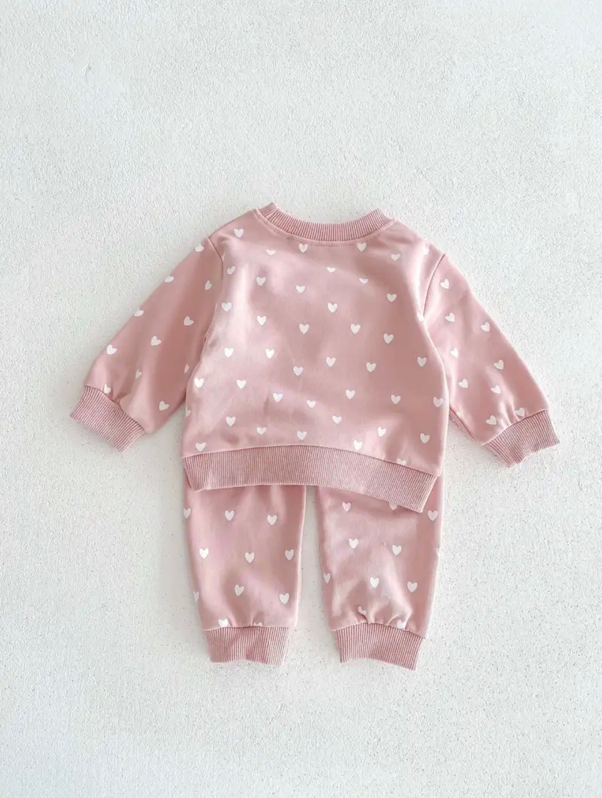 Ensemble Clémence vieux rose