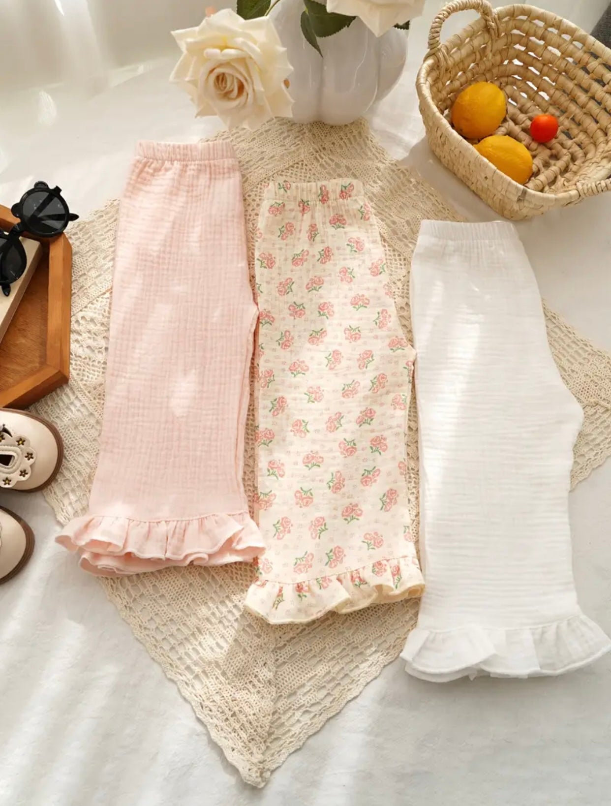 Pantalon Capucine blanc