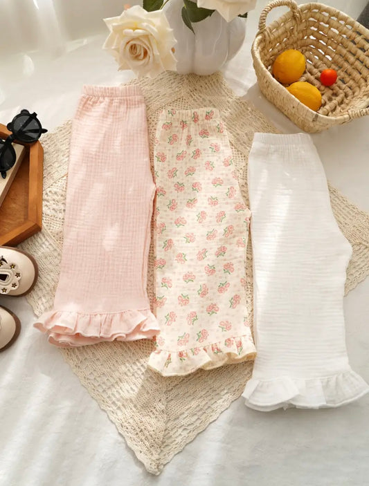 Pantalon Capucine fleuri