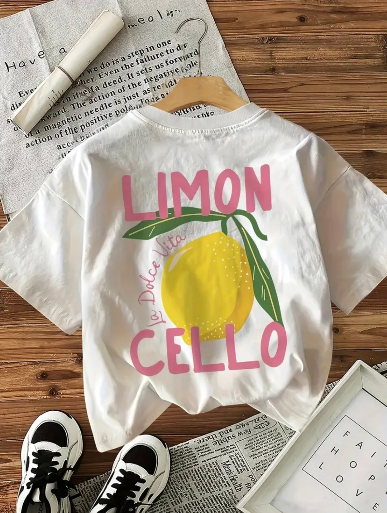 Teeshirt Matchy Lemoncello Maman