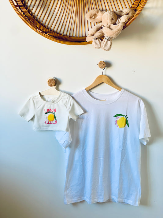 Teeshirt Matchy Lemoncello Baby