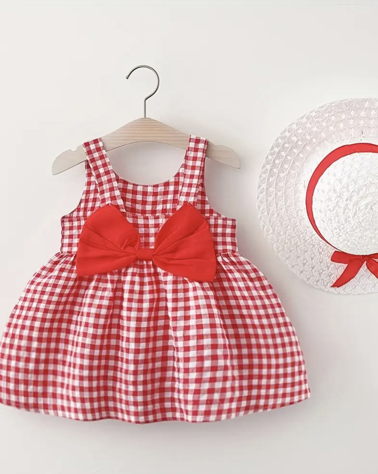 Robe Vichy rouge