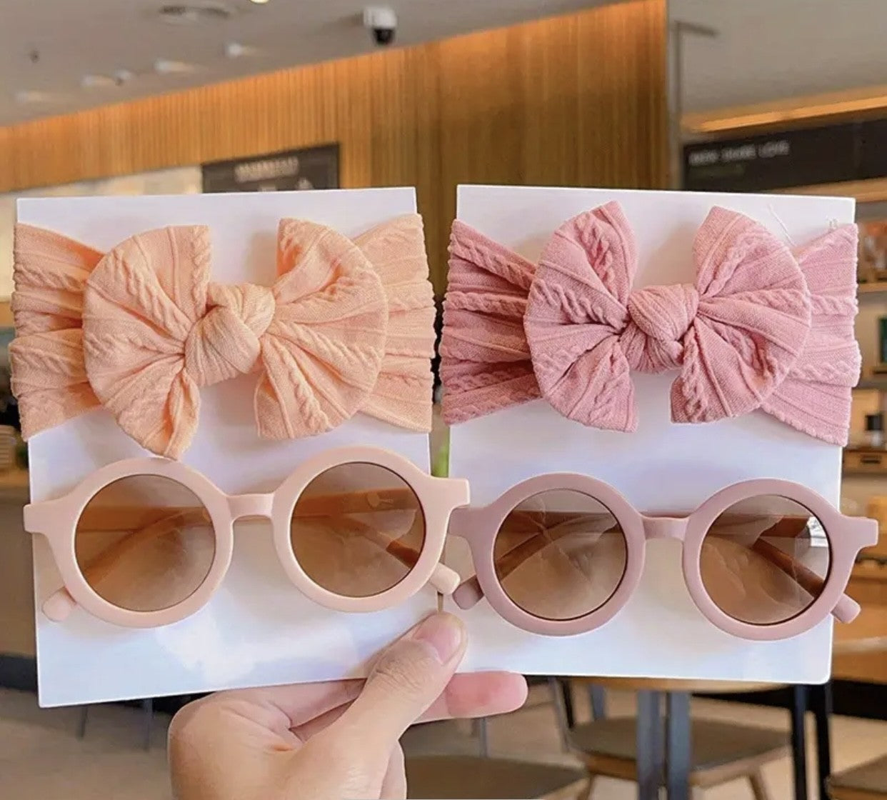 lunettes de soleil + bandeau