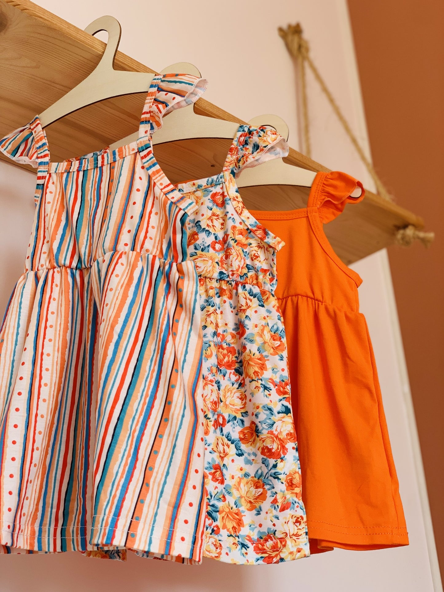 Robe Carmen Ethnique Rayée