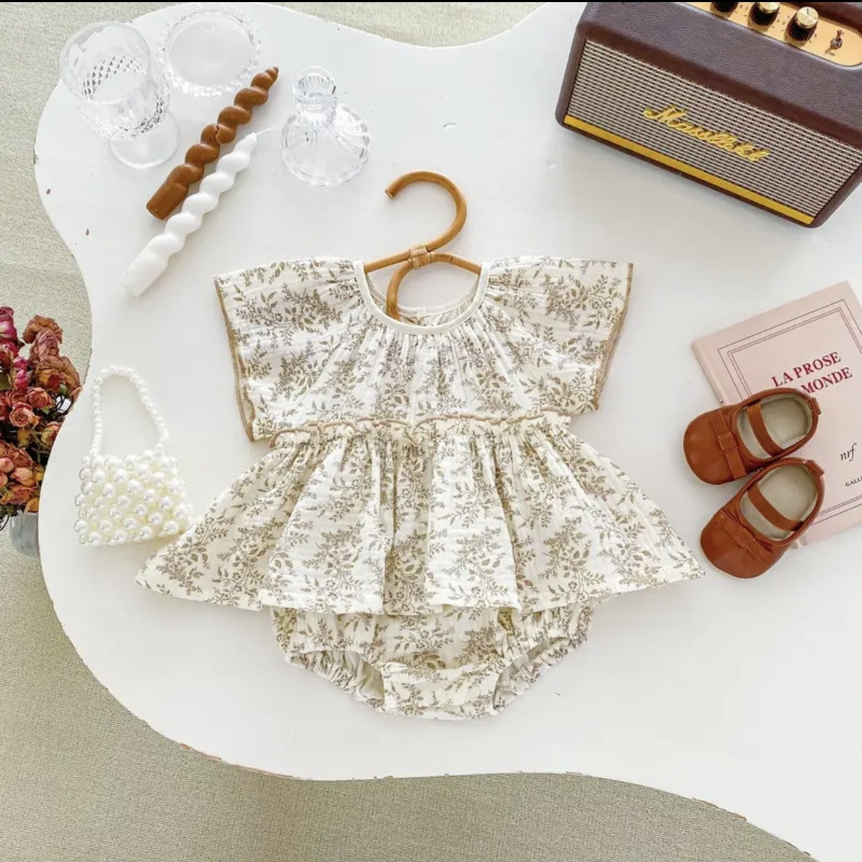 Robe/Barboteuse Eglantine