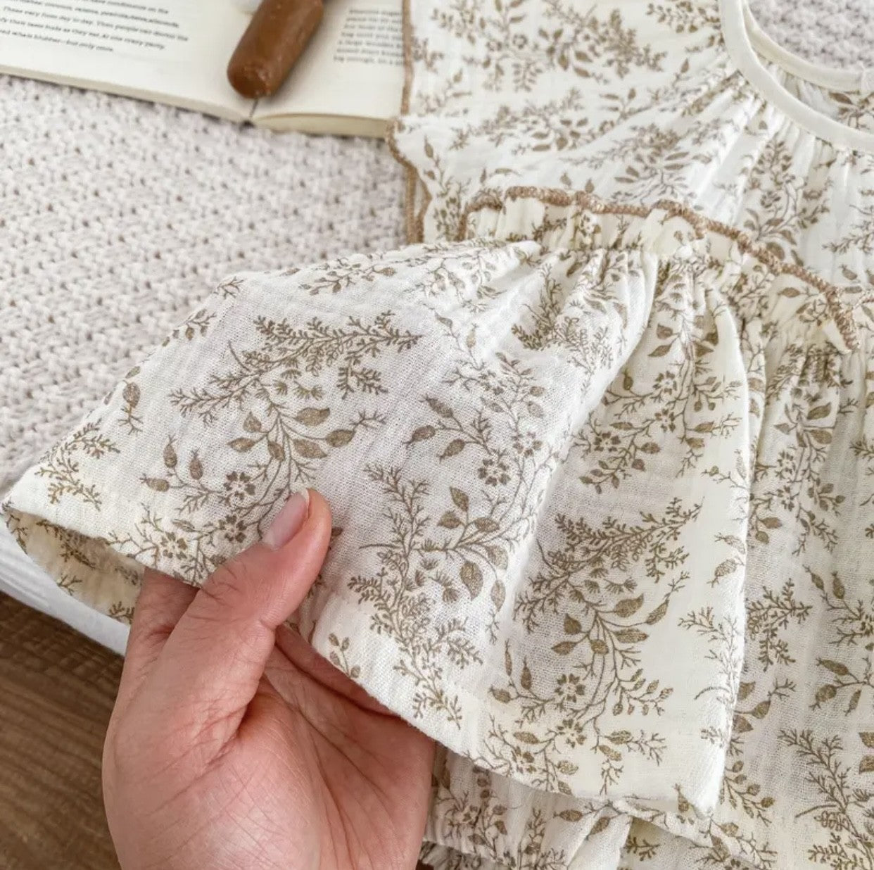 Robe/Barboteuse Eglantine