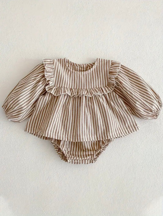Ensemble blouse + bloomer Agathe