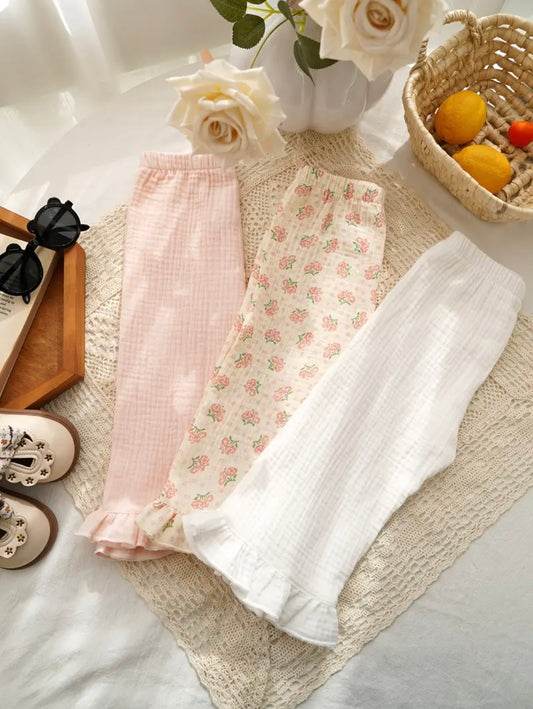 Pantalon Capucine fleuri