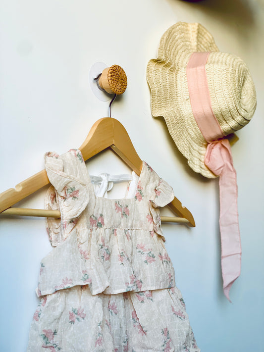 Robe Célestine + chapeau