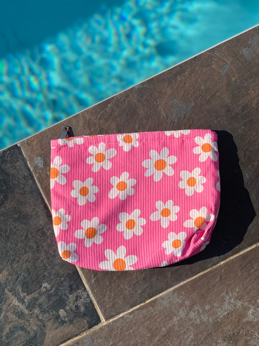 Pochette pink flower
