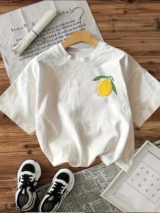 Teeshirt Matchy Lemoncello Maman