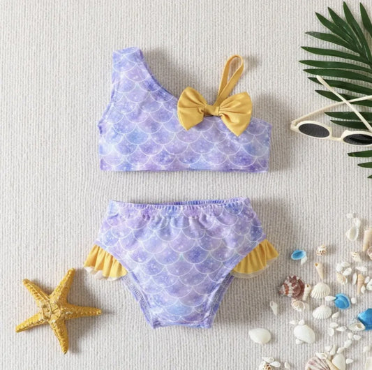Maillot de bain sirène magique 2 pièces