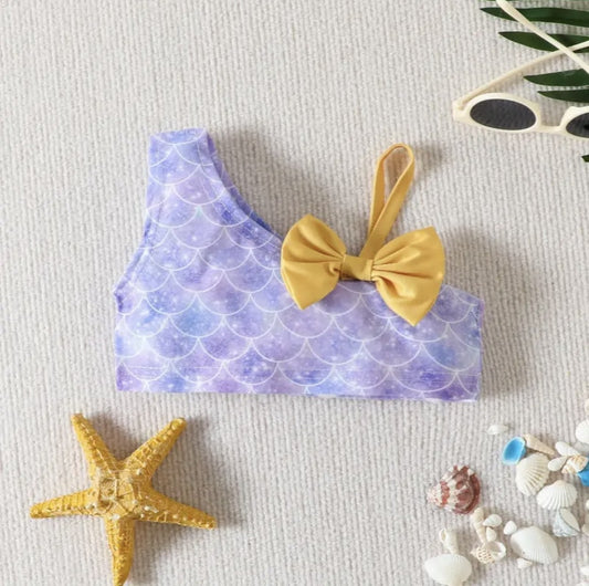 Maillot de bain sirène magique 2 pièces